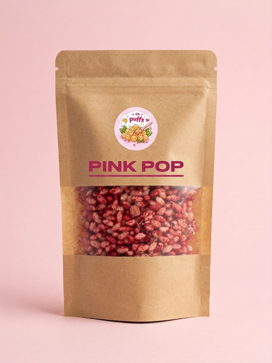 Pink Pops - Cereais e Granola Artesanal | A minha PuffBowl